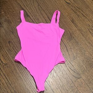 SKIMS Pink Bodysuit